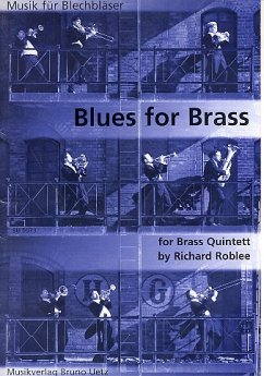 Cover Blues for Brass for brass quintet Partitur und Stimmen