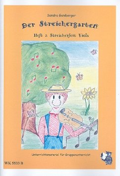 Cover Der Streichergarten Band 2 -Streicherfest für Viola