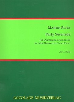 Cover Party Serenade für Quintfagott und Klavier