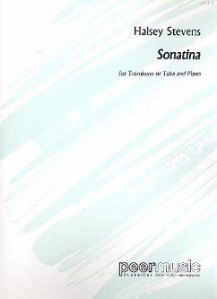 Cover Sonatina for trombone (tuba) and piano