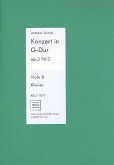 Konzert G-Dur op.3,3 für Viola und Klavier Konzert G-Dur op.3,3 für Viola und Klavier