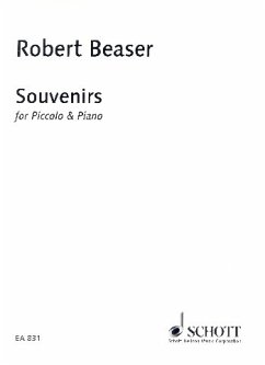 Cover Souvenirs für Piccolo-Flöte und Klavier