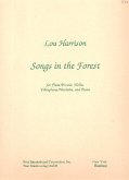 Songs in the Forest for flute (piccolo), violin, vibraphone (marimba) and piano