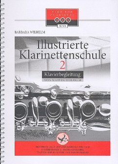 Cover Illustrierte Klarinettenschule Band 2 Klavierbegleitung