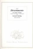 Divertimento for 4 violas score and parts