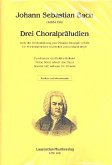 3 Choralpräludien für Streichorchester Partitur und Stimmenset (5-5-4-3-2) 3 Choralpräludien für Streichorchester Partitur und Stimmenset (5-5-4-3-2)