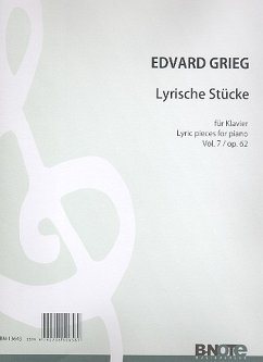 Lyrische Stücke Band 7 op.62 für Klavier