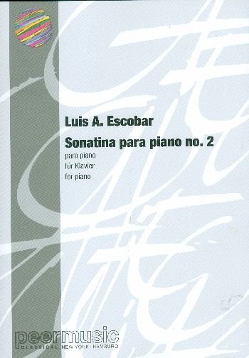 Sonatina no.2 para piano Sonatina no.2 para piano