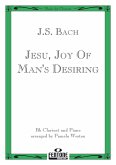 Jesu Joy of Man's Desiring for clarinet and piano Jesu Joy of Man's Desiring for clarinet and piano