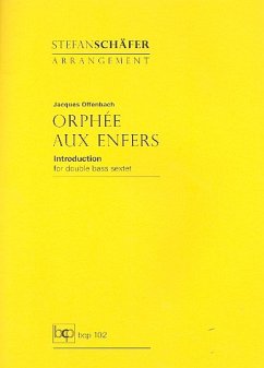 Cover Introduction d'Orphée aux enfers für 6 Kontrabässe Partitur und Stimmen