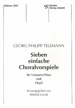 Cover 7 einfache Choralvorspiele für Trompete (Oboe) und Orgel