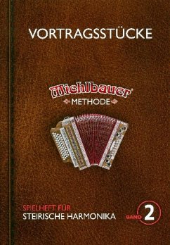 Cover Vortragsstücke Band 2 (+CD) für Steirische Harmonika in Griffschrift