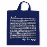 Tragetasche Mozart dunkelblau 38 x 40 cm 38x40cm + Henkel (Verpackungseinheit 5 Stück)