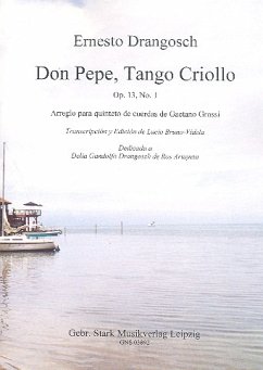 Cover Don Pepe op.13,1 für 2 Violine, Viola, Violoncello und Kontrabass Partitur und Stimmen