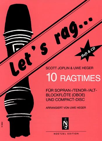 Let's rag (+CD) für Blockflöte (SAT, Oboe) Let's rag (+CD) für Blockflöte (SAT, Oboe)