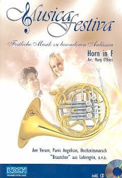 Cover Musica festiva (+CD) für Posaune in C oder Horn in F