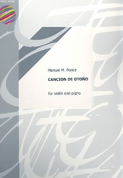 Cover Cancion de otono for violin and piano