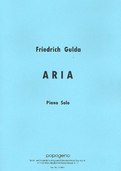 Cover Aria für Klavier