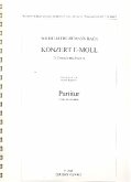 Konzert e-Moll für Cembalo und Streicher Partitur (= Cembalo) Konzert e-Moll für Cembalo und Streicher Partitur (= Cembalo)