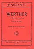 Werther vocal score opera in 4 acts (fr/eng)
