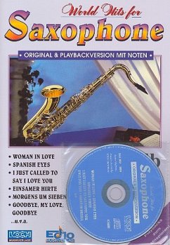 Cover World Hits for Saxophone (+CD) Original und Playbackversion mit Noten