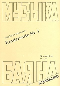 Cover Kindersuite Nr.1 für Akkordeon