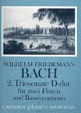 Triosonate D-Dur Nr.2 für 2 Flöten und Bc