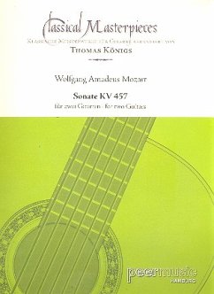 Cover Sonate KV457 für 2 Gitarren Stimmen