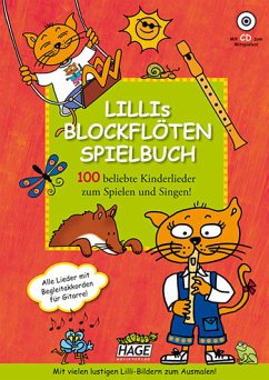 Lillis Blockflöten-Spielbuch (+CD +QR-Codes) für Blockflöte mit Gitarrenakkorden