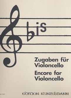 Cover Bis Zugaben für Violoncello