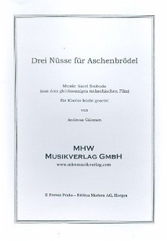 Cover Drei Nüsse für Aschenbrödel (erleichtert): für Klavier