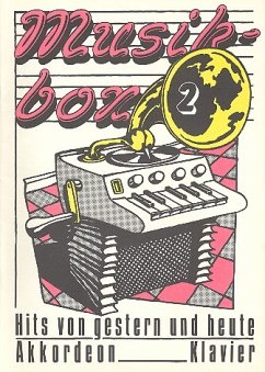 Cover Musikbox Band 2: Hits von gestern und heute Klavierausgabe mit Texten und Akkorden