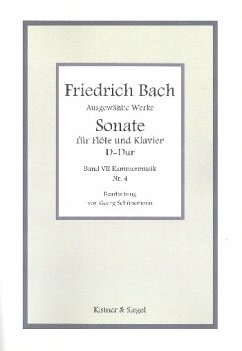 Cover Sonate D-Dur für Flöte und Bc