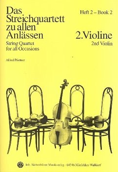 Cover Das Streichquartett zu allen Anlässen Band 2 Violine 2