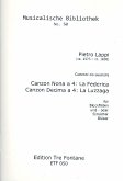 2 Canzoni da suonare für 4 Instrumente (Blockflöten/Streicher/Bläser) Partitur und Stimmen 2 Canzoni da suonare für 4 Instrumente (Blockflöten/Streicher/Bläser) Partitur und Stimmen
