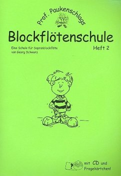 Cover Blockflötenschule Band 2 (+CD)