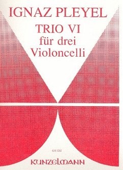 Cover Trio Nr.6 für 3 Violoncelli Stimmen