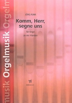 Cover Komm Herr segne uns für Orgel zu 4 Händen