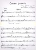 Concerto pastorale für Blockflöte (Flöten) und Streicher Streicherstimmen (3-3-1--2-3) Concerto pastorale für Blockflöte (Flöten) und Streicher Streicherstimmen (3-3-1--2-3)