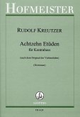 18 Etüden für Violine für Kontrabass 18 Etüden für Violine für Kontrabass