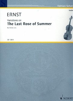 Variations on The last Rose of Summer für Violine und Klavier Variations on The last Rose of Summer für Violine und Klavier