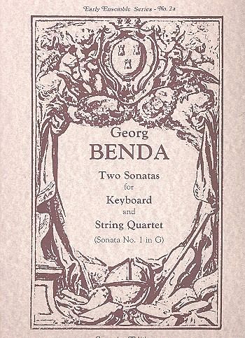 Sonata G major no.1 for keyboard and string quartet Sonata G major no.1 for keyboard and string quartet