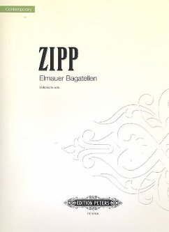 Cover Elmauer Bagatellen für Violoncello solo