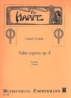Cover Valse caprice op.8 für Harfe