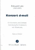 Konzert d-Moll für Violoncello und Orchester für Violoncello solo und 3 Violoncelli Partitur und Stimmen (Vc 1-4)