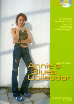 Cover Annie's Blues Collection (+CD): 50 Blues für Querflöte (hohe Lage) oder Altblockflöte