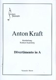 Divertimento in A für Violoncello und Klavier Divertimento in A für Violoncello und Klavier