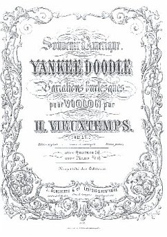 Yankee Doodle op.17 Variations burlesques pour violon et piano