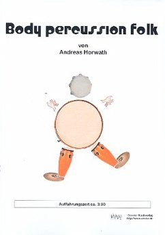 Cover Body Percussion Folk für 4-X Spieler Partitur und Stimmen