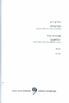 Quintet for clarinet and string quartet score and parts